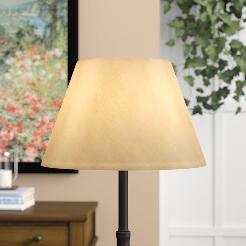 Charlton Home Downbridge UnoFitter 12" Silk Empire Lamp Shade